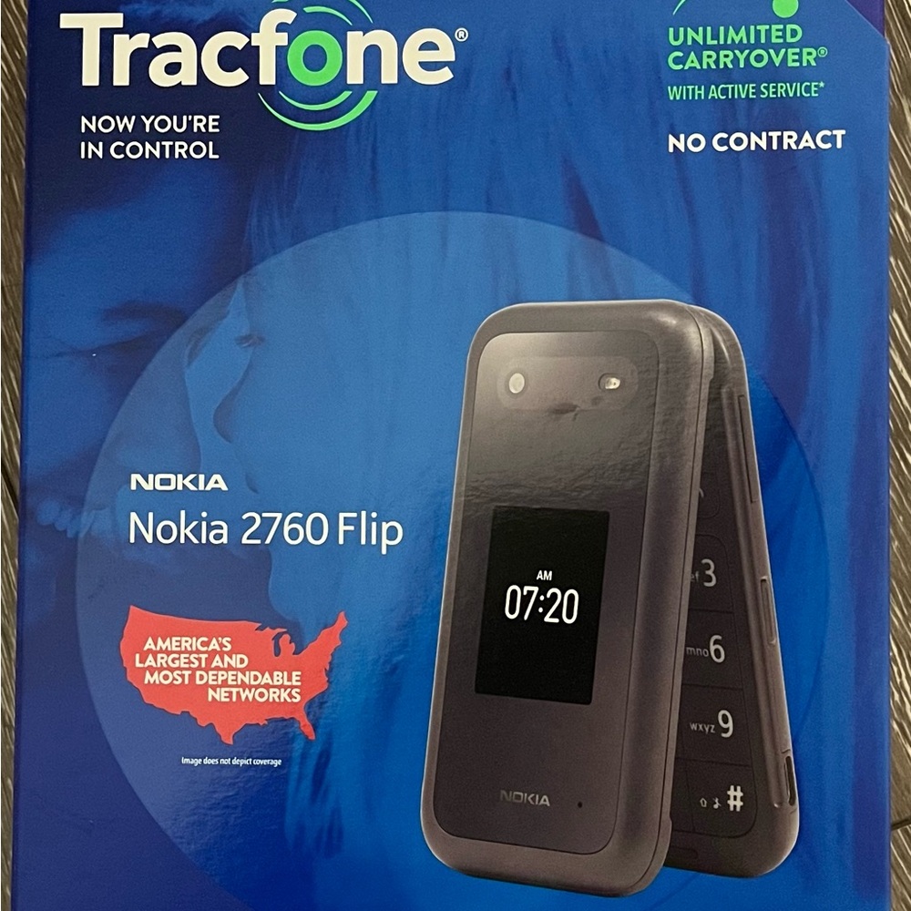 Nokia 2760 Flip Phone - Dark Gray